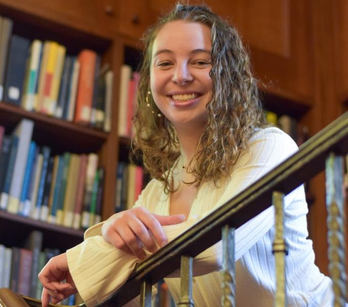 photo of undergraduate mentor Abigail Burgess